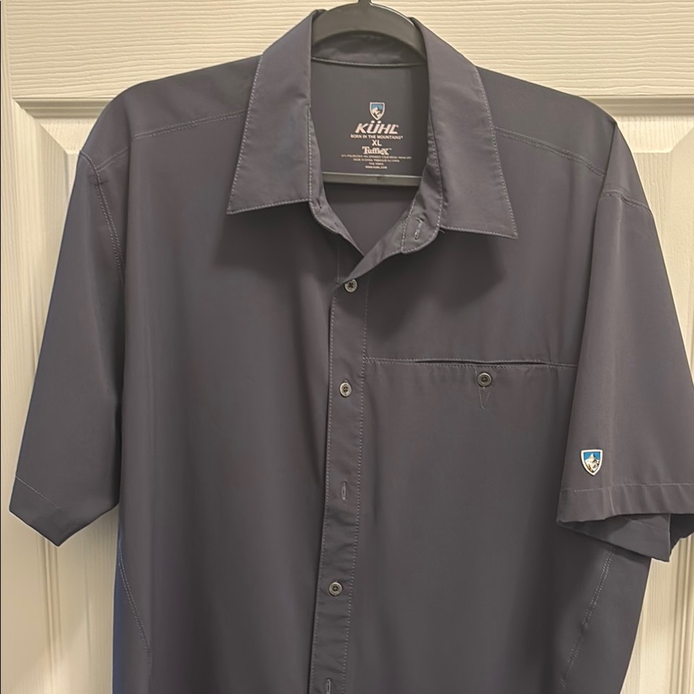 Kuhl Men's Xl Dark Gray Shirt